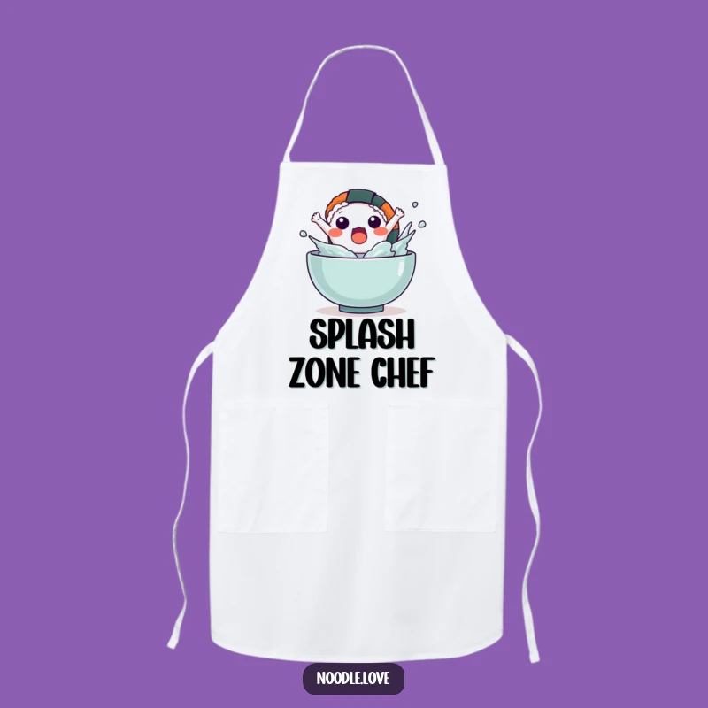Funny Kawaii Sushi Surprise Apron - Kitchen Humorous Gift