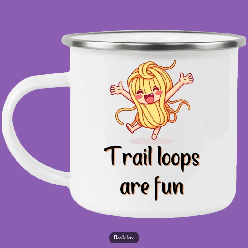 Funny Noodle Loop-de-Loop Camping Mug - Durable Fun for Your Adventures, Best Funny Gift