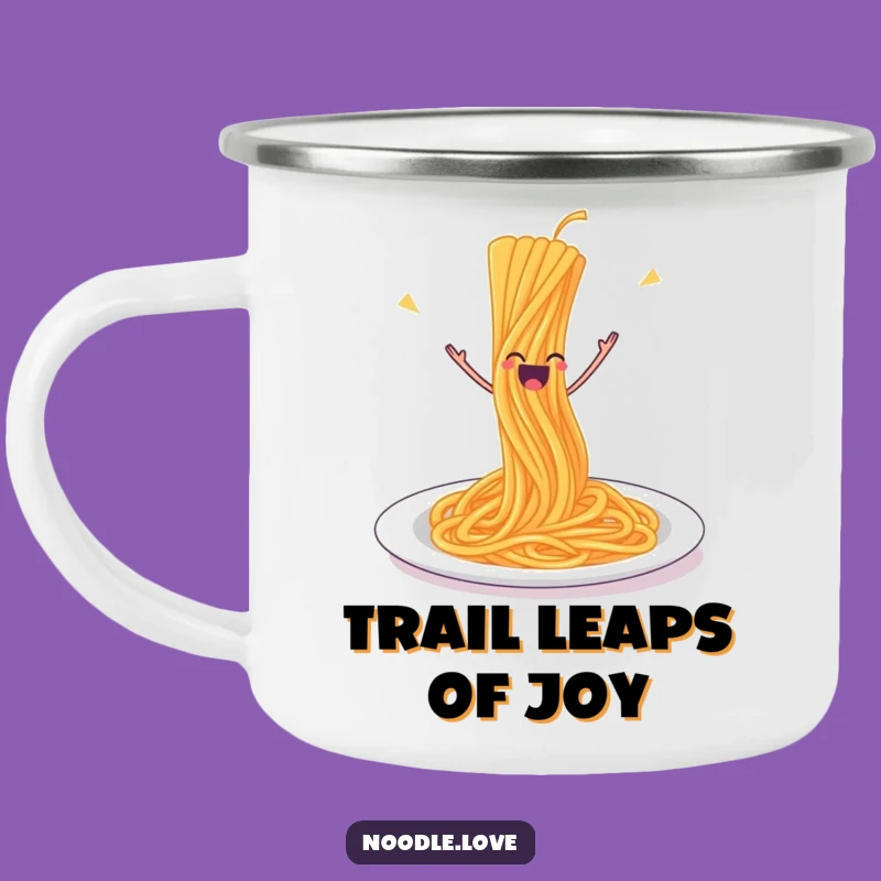 Funny Spaghetti Campfire Mug: Hilarious Outdoor Pasta Adventure Gift