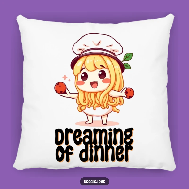 Funny Noodle Chef Pillow - Cozy Comfort for Foodies, Ultimate Funny Gift
