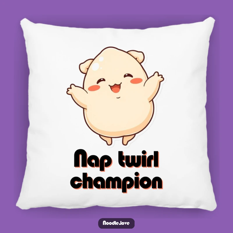 Funny Dumpling Dancer Pillow - Comfy & Hilarious Home Decor!