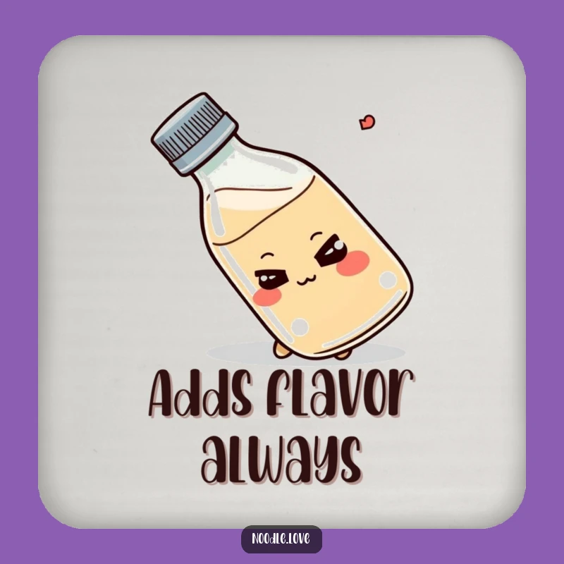 Funny Shoyu Bottle Coaster - Protect Surfaces with Flair, Perfect Funny Gift