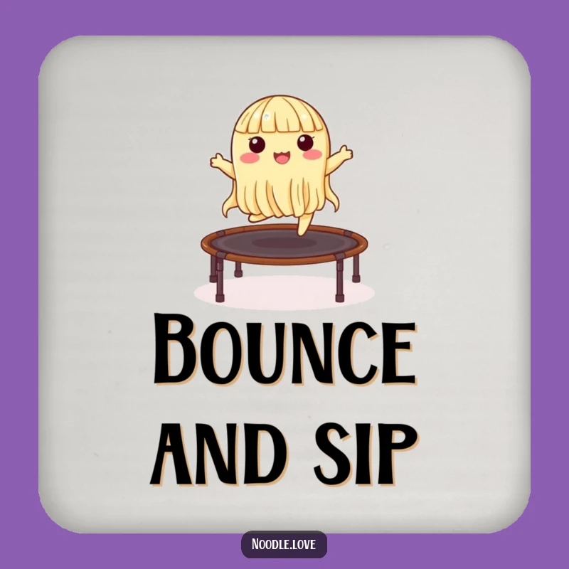 Funny Noodle Trampoline Coaster: Nori Bounce Table Protection Gift