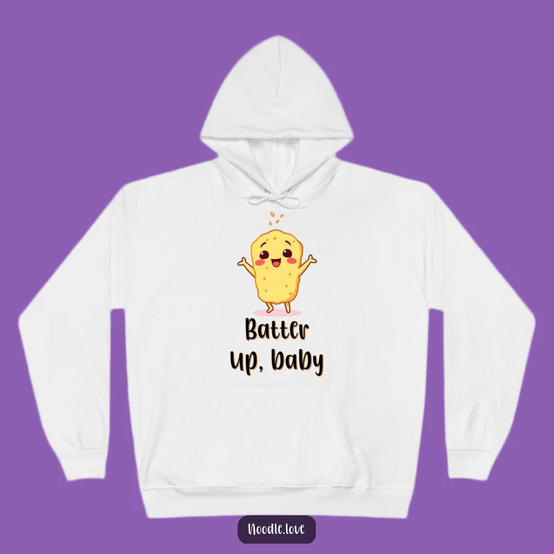 Funny Tempura Party Hoodie: Cheerful Character's Dance - Cozy Funny Gift