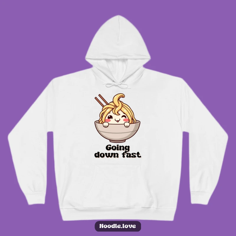 Cozy Funny Noodle Dive Hoodie: Stay Warm with Deliciously Cheerful Vibes!