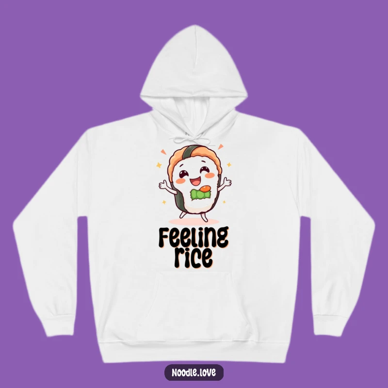 Cozy Funny Sushi Dance Hoodie: Stay Warm and Groovy All Day!