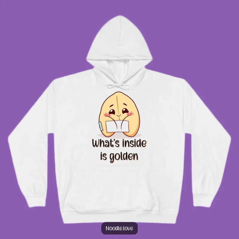 Funny Fortune Cookie Hoodie: Cozy Mystery & Smiles - Funny Gift