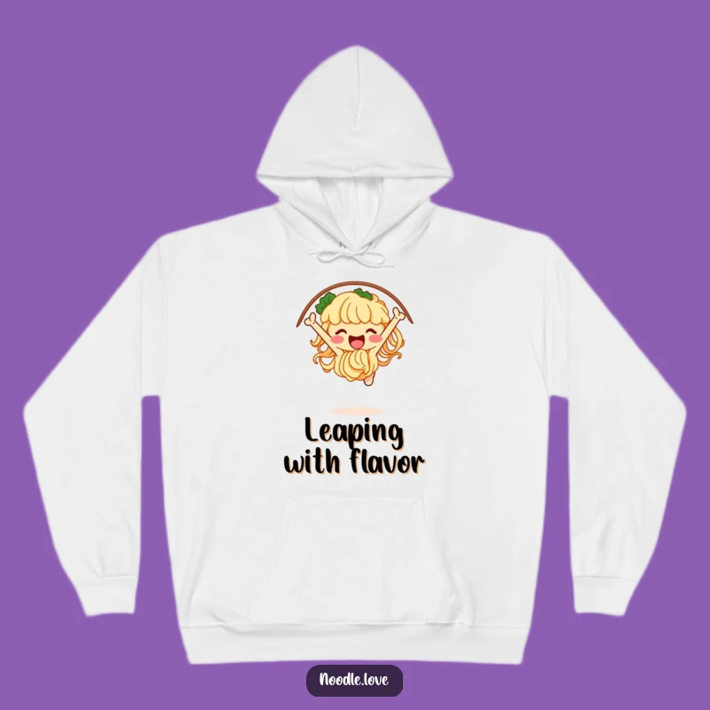 Funny Noodle Acrobat Hoodie: Cozy Comfort for Your Energetic Spirit