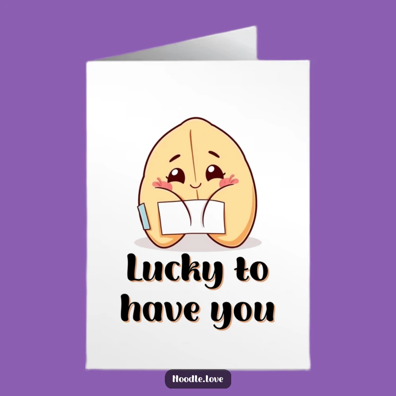 Free Printable Fortune Cookie Thank You Card - Funny Downloadable Gift