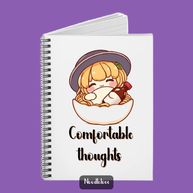 Funny Noodle & Soy Sauce Notebook: Jot Down Ideas with Cozy Flair