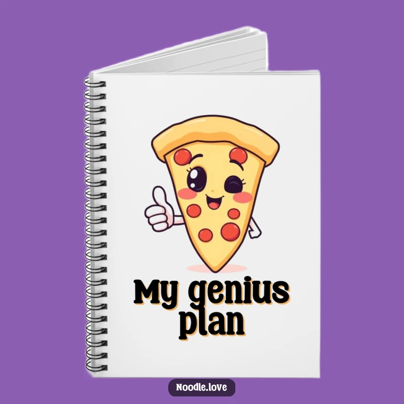 Funny Pizza Thumbs Up Notebook: Jot Down Ideas with Cheesy Inspiration and Joy
