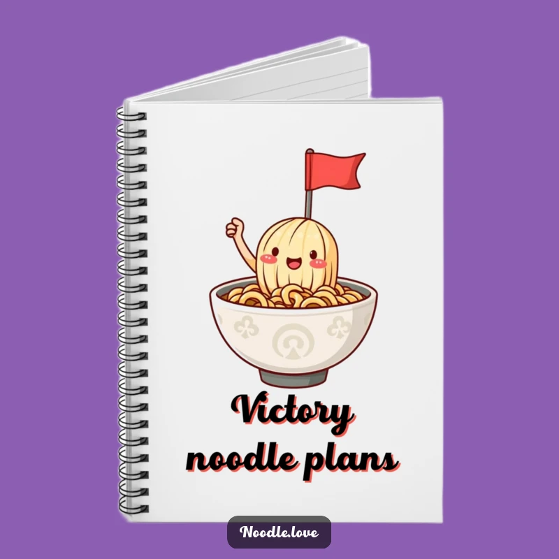 Funny Ramen Noodle Flag Notebook: Jot Down Ideas with Joyful Noodle Flair
