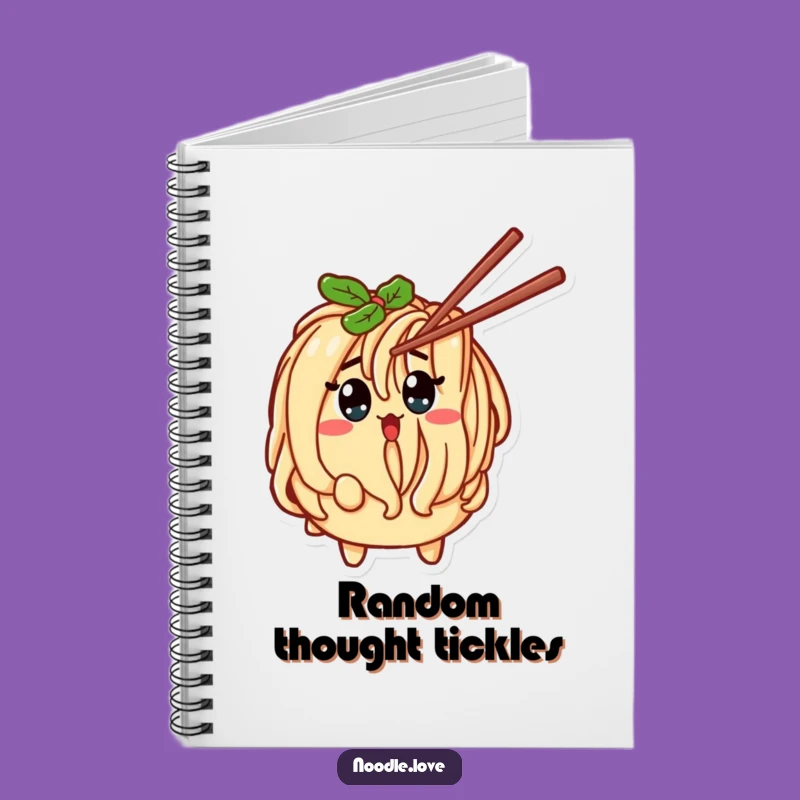 Funny Tickled Noodle Notebook - Jot Down Ideas with Surprise, Great Funny Gift