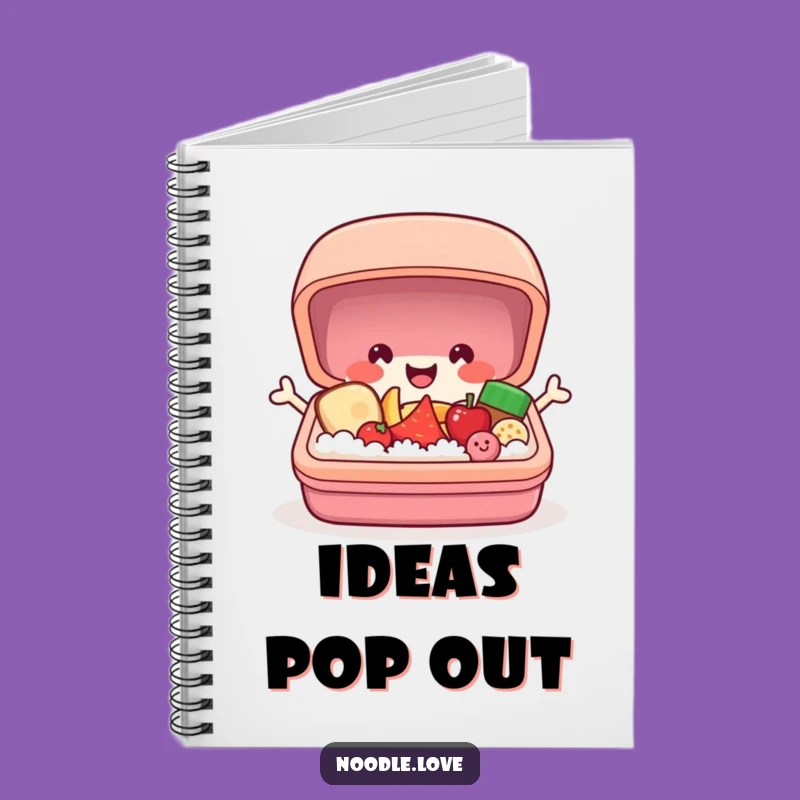 Funny Bento Box Notebook: Popping Surprise, Jot Down Happy Ideas!