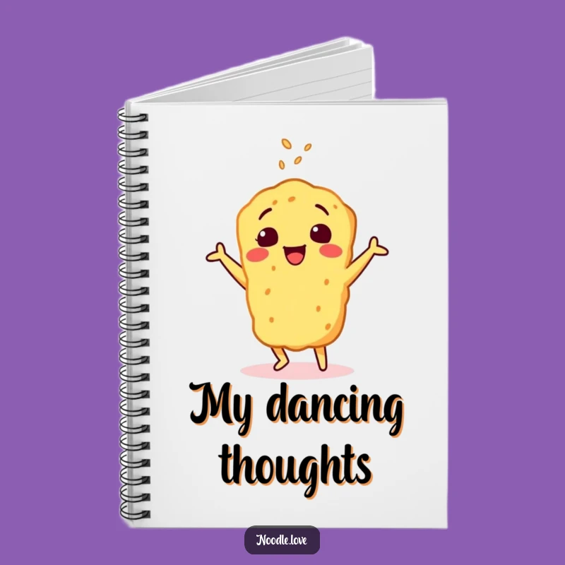 Funny Tempura Ideas Notebook: Cheerful Character's Dance - Creative Funny Gift