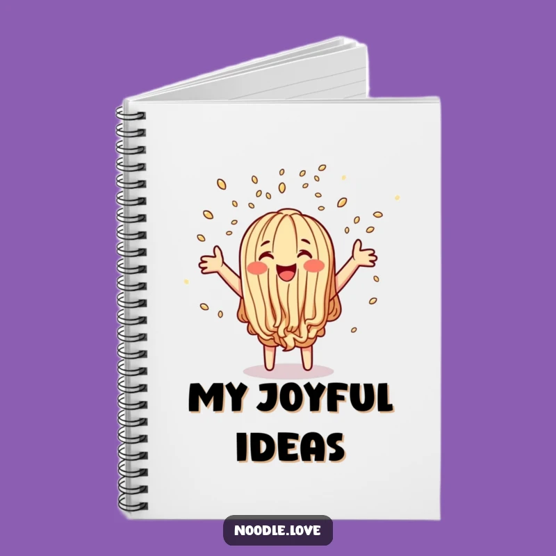 Funny Noodle Journal: Sesame Seed Confetti Ideas and Laughter Notebook Gift