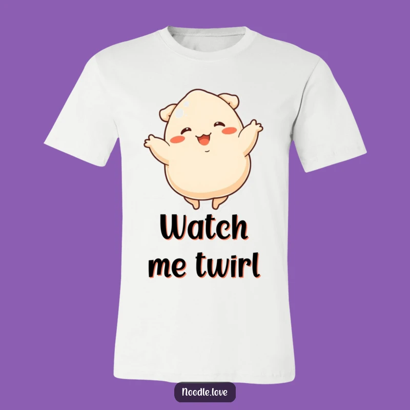 Funny Dumpling Dancer T-Shirt - Hilarious Apparel for Food Lovers