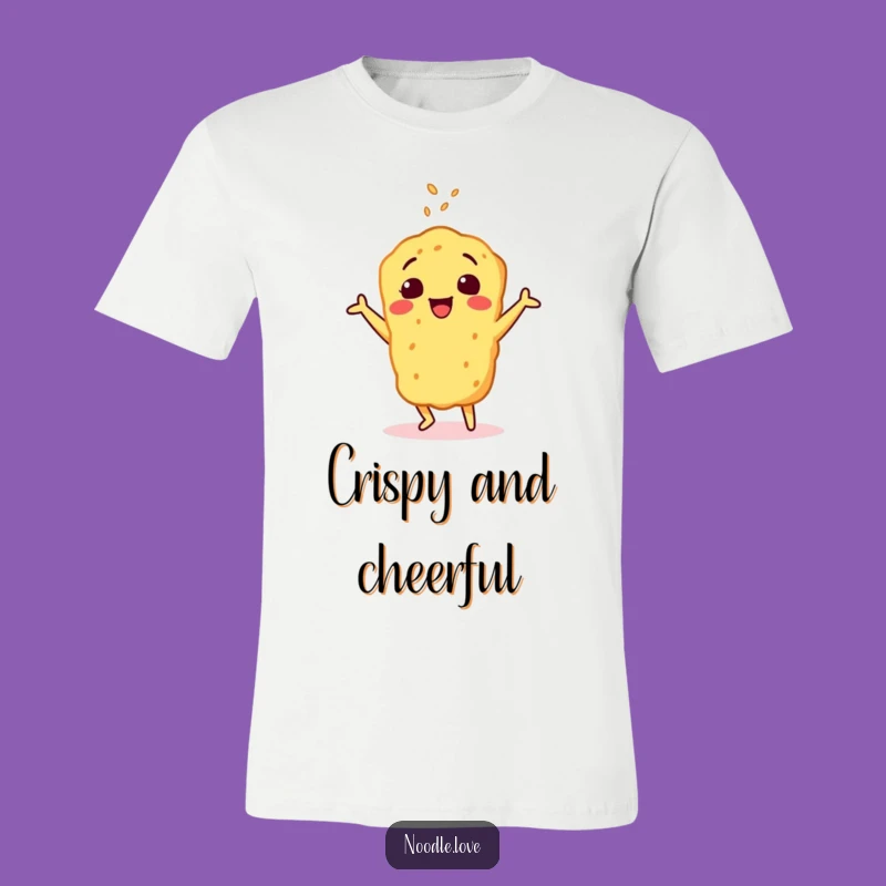 Funny Tempura Boogie T-Shirt: Cheerful Character's Sesame Shuffle - Fun Gift
