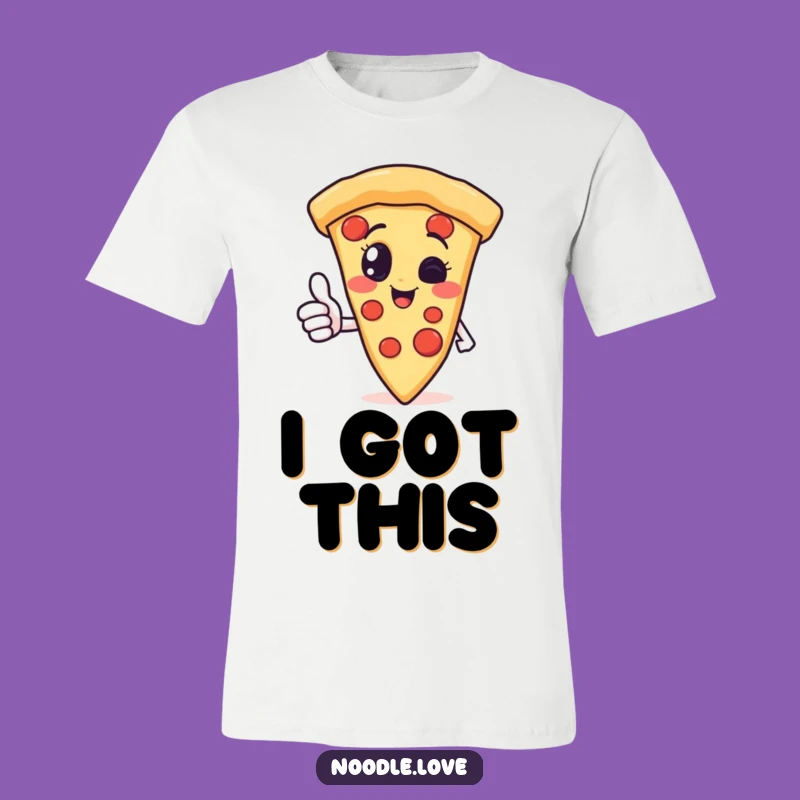Funny Pizza Thumbs Up T-Shirt: Wear Your Happiness with This Cheesy Graphic Tee