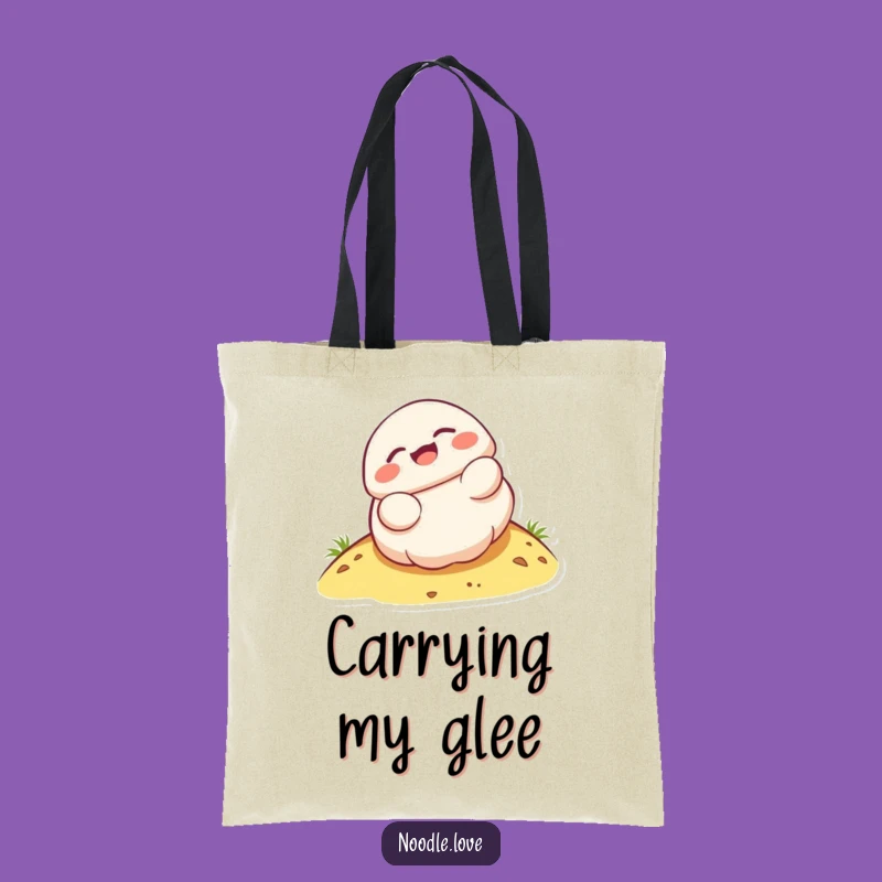 Funny Kawaii Dumpling Rolling Tote Bag - Carry Your Joy Gift