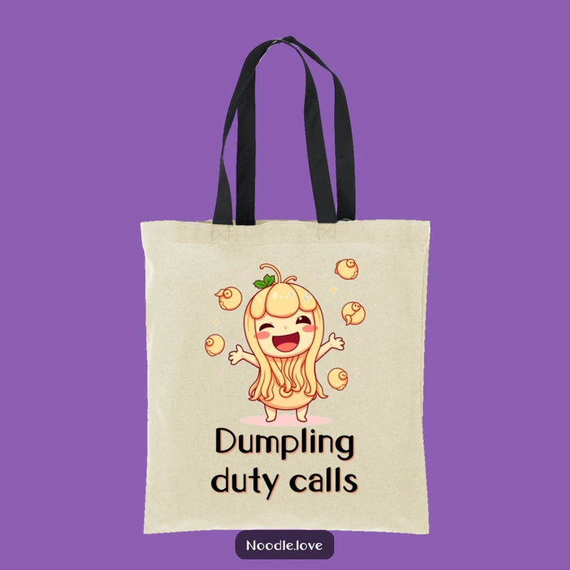 Funny Noodle Juggler Tote Bag: Carry Joy, Hilarious Style, Great Gift