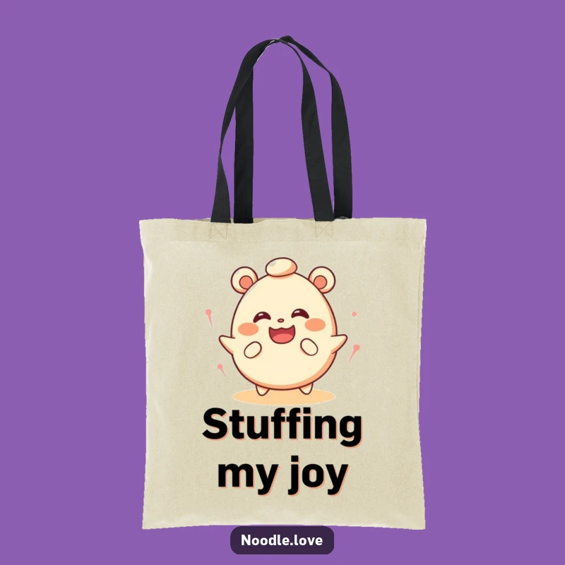 Funny Dizzy Bao Bun Tote Bag: Carry Joy Everywhere - Funny Gift