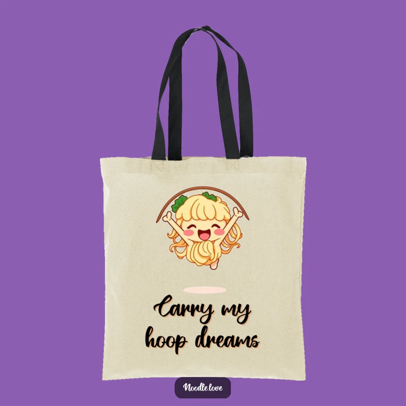 Funny Noodle Jumper Tote: Carry Your Enthusiasm with This Humorous Bag