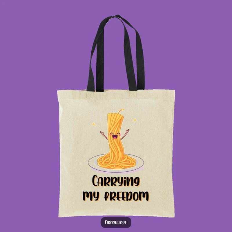 Funny Spaghetti Adventure Tote Bag: Hilarious Foodie Carry-All Gift